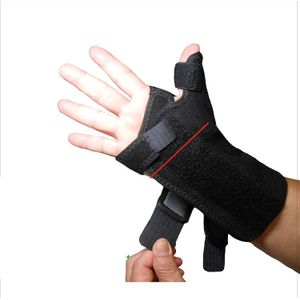 IRUFA,TB-OS-38, 3D tejido transpirable RSI muñeca pulgar Spica Splint para el síndrome del túnel carpiano, pulgar Blackberry, dedo del gatillo, mamá p