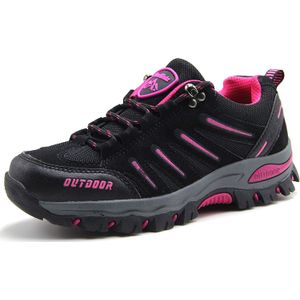 BomKinta - Zapatos de senderismo para mujer, antideslizantes, ligeros, transpirables, de secado rápido, para mujer, Negro, 8