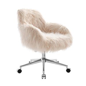 Linon OC050FLOK01U - Silla, color cromado