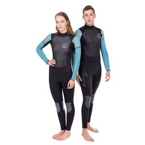 Traje de buceo de neopreno de 0,12" completo con paneles de Super Stretch