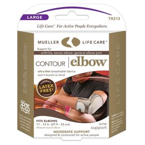 Mueller Life Care Contour – Codera Sleeve, H&PC-02753, L, Marrón topo, 1