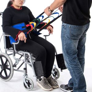Fushida Patient Lifting Sling, Heavy Duty Transfer Sling for Movement, Padded Patient Transfer Assist Belt for 300lb Weight, Quicker Easier Safer Tran