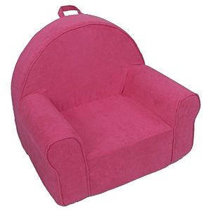Fun Mobiliario 60204 My First Kids Club silla en Micro Suede Tela, Hot Pink