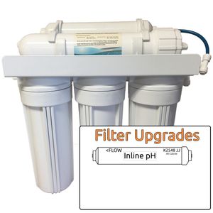 6 Etapa ZOI Epsilon sistema de filtro de agua de ósmosis inversa con ph Filtro de agua potable de 50 GPD RO – Elimina el flúor, arsénico, última inter