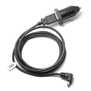 Edo Tech® Mini USB Cable de carga cable de alimentación & Ultra Compacto Cargador de Coche para GPS Garmin Nuvi