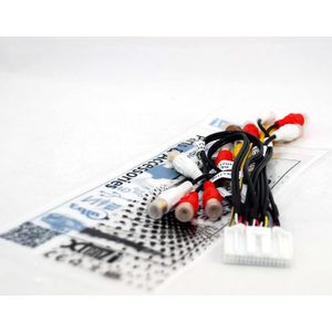 Xtenzi - Arnés de montaje de cable RCA para Pioneer AVIC X850BT AVIC X8510BT AVIC X950BH AVIC Z150BH (CDP 1540)