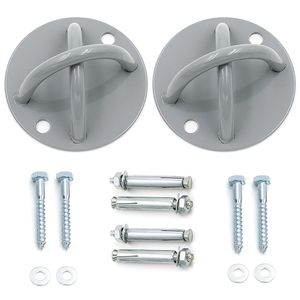 Hipiwe - Soporte de pared para correas de suspensión, anillos de gimnasia, columpio de yoga aéreo y hamaca, banda de resistencia, cuerda de batalla