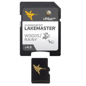 Humminbird Woods/lluviosos Micro SD con adaptador
