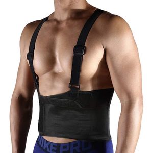 FITTOO - Cinturón de apoyo lumbar con tirantes ajustables para aliviar el dolor de espalda, recuperación de lesiones, levantamiento pesado, cuidado pe