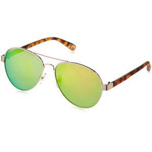 Foster otorgar activa de la mujer for Her 1 Aviator anteojos de sol, Oro, 54 mm