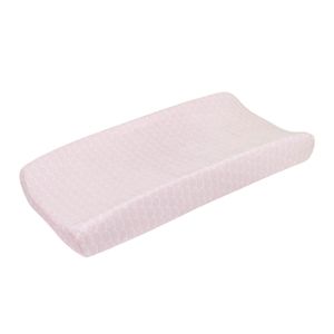 NoJo Ballerina Bows - Funda para cambiador, color rosa, plateado y blanco