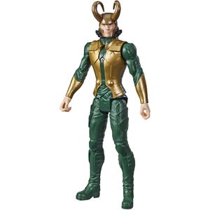 Figura de acción de Avengers Marvel Titan Hero Series Blast Gear Loki, juguete de 12.0 in, inspirado en el universo de Marvel, para niños a partir de