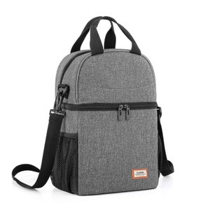 Curmio - Bolsa para botella de bebé con aislamiento de doble capa, para 6 botellas de hasta 9 oz, bolsa de leche materna, ideal para guardería, viajes