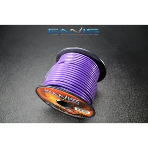 Alambre de calibre 14 Púrpura Por Ennis Electronics 100 ft Bobina Primaria Automotive AWG con revestimiento de cobre