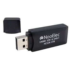 NooElec nesdr XTR: Tiny RTL-SDR & DVB-T USB Stick (rtl2832u + elonics E4000) W/sintonizador de antena telescópica y mando a distancia., extended-range