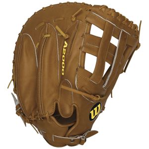Wilson 12,5? 1883 A2000 serie first Base de microfibras, Mano Izquierda Throw (Marrón)