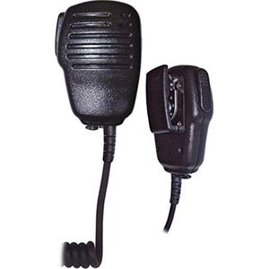 Klein Electronics flare-k1 Flare altavoz compacto Micrófono, uso ffor con Kenwood/HYT/RELM/TEKK radios, Super Rugged PTT pust-to-talk Switch, fuerte S