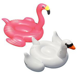 Flotador gigante Swimline con forma de cisne para albercas
