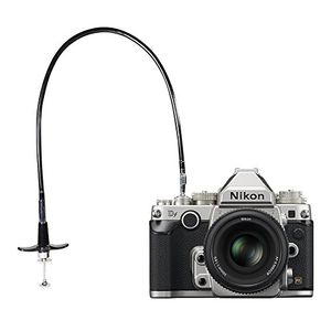 Foto & Tech 70 cm Cable Disparador Mecánico w/bulb-lock para Nikon Df/F80/F4/FM2/F3/fe/FM3 A, Fujifilm X10/X100/X-Pro1/X-E1/df-1, Leica M6/M8/AE-1, MI