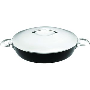 Scanpan 60113200 profesional chef Pan Tapa, 5.5 Quart, color negro
