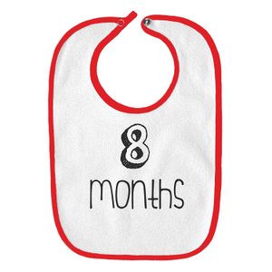 8 meses de edad Infant bebé babero