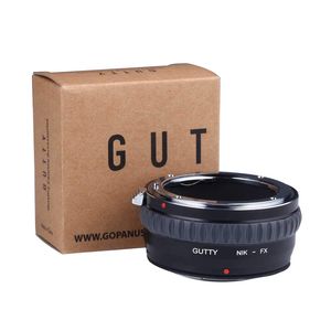 Gutty - Anillo adaptador de montura de lente para Nikon AI a Fujifilm FX Fuji X-Pro1 X-Pro2 X-E1 X-E2 X-M1 X-A1 X-A2 X-A3 X-A10 X-M1 X-T1 X-T2 X-T20 X