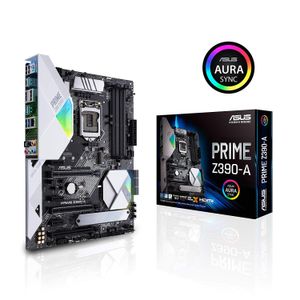 ASUS Prime Z390-A Placa base LGA1151 (Intel 8th and 9th Gen) ATX DDR4 DP HDMI M.2 USB 3.1 Gen2 Gigabit LAN