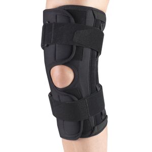 OTC orthotex Estabilizador de rodilla envolver con espiral permanece, 2542-5L, 5XL, Negro, 1, 1