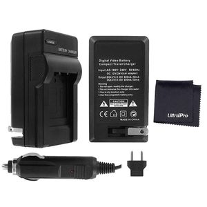 Nikon D40 x cámara digital cargador de batería (110/220 V Adaptadores de con Car & EU) – UltraPro – Cargador de repuesto para Nikon EN-EL9 Batería