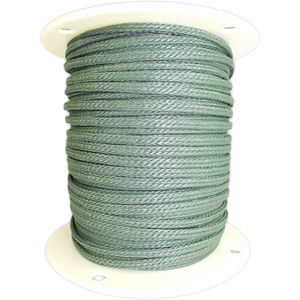 Cuerda de poliéster trenzada de 0.236 in de SGT Knots para cabestro de caballos – Cuerda de 0.236 in de baja elasticidad para arboristía/aparejos de á