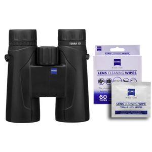 Lente Zeiss TERRA 10 x 42 ED 524206 – Prismáticos W/Free 60 ct. Zeiss toallitas
