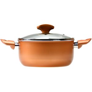 RAVELLI Italia Linea 20 Non Stick Dutch Oven, 5 Quart