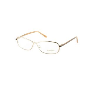 TOM FORD FT5161-072 - Marco de metal para sombra de ojales (dorado, 2.283 in)