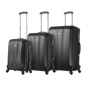 Viaggi Mia Italia Siena Hardside Spinner - Juego de 3 piezas, color negro