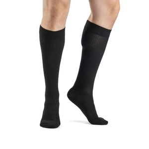 SIGVARIS Men's Casual Cotton 186 Calf High Compression Socks 15-20mmHg