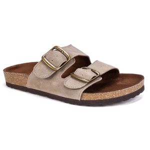 Sandalia Helga Slide para mujer, color blanco