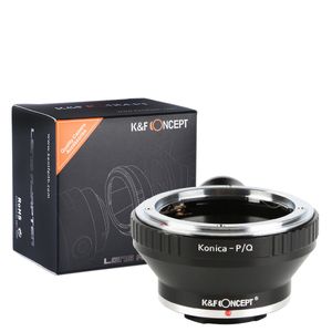 K & F Concept Adaptador de montura con trípode para Konica AR Lente para Pentax Q-S1 Q10 Q7 Q Cámara réflex digital cuerpo de la cámara
