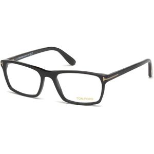 Tom Ford FT4295 lentes de monturas de anteojos – marco negro mate, negro mate, 58 mm. lente ft429558002