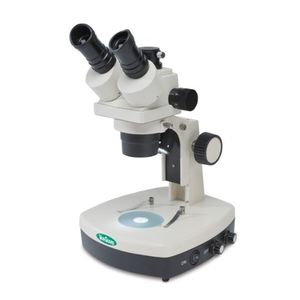 Vanguard Zoom Microscopio Estéreo con cabeza, 10 x Ocular, 0.75 x – 3,4 x lente, fuente de luz LED, 1
