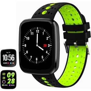 feifuns Fitness Tracker Watch, 1.3" Color Touchscreen with Heart Rate Watch Blood Pressure Monitor, IP67 Waterproof, Step Counter Watch, Pedometer, Sl