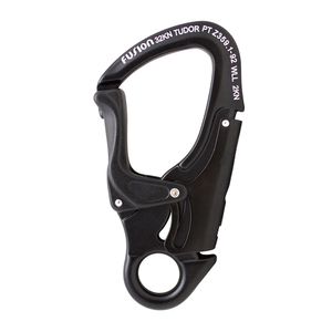 Fusion Climb Tudor aluminio ligero mosquetón de bloqueo doble negro 32 KN