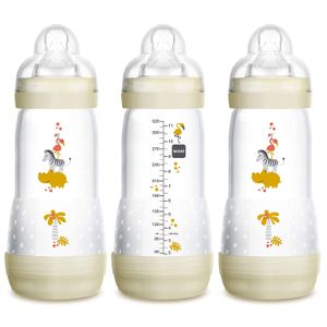 MAM Easy Start - Botella anticólico, 11 onzas (3 unidades)