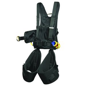 Fusion Climb Zoom Turbulance Arnés Ajustable de cuerpo entero Zipline 23 KN M-L negro