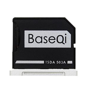 baseqi adaptador microSD de aluminio para MacBook Pro 15" Retina (principios de 2013 y antes)