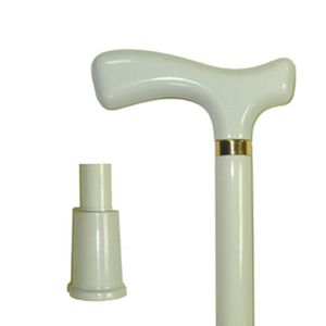 Vista International Fritz - Bastón de madera con bastones de color blanco para caminar, multicolor