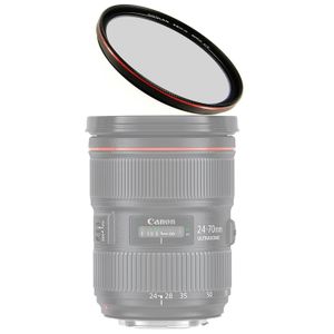 Coolen MRC - Filtro ultrafino ultrafino ultravioleta de 2.638 in para cámaras réflex digitales Canon T7i T6i T6 T5i T5 T4i T3i T3 T2i, EOS 700D 650D 6