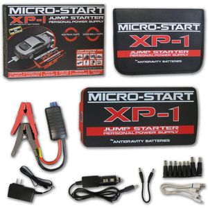 Antigravity XP-1 Micro start Jump Starter Power 200 Amps/400A Peak con linterna LED de alta potencia