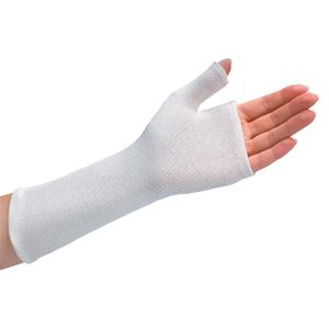 Rolyan Thumb Spica Stockinette, mangas de algodón para la muñeca para mayor comodidad en las férulas, forro de fabricación de férula y envoltura liger