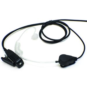 Kit de micrófono de vigilancia de un solo cable para Motorola Mototrbo Radios Digitales XPR6100 XPR6350 XPR6550 XPR7550 APX4000 APX6000 APX7000 DP3400