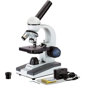 Microscopio compuesto sin cuerdas con lentes y luz led AmScope m150 C-i 40x -1000x.